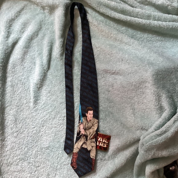 NEW Authentic Star Wars Obi-Wan Kenobi Men’s Neck Tie - Picture 2 of 5